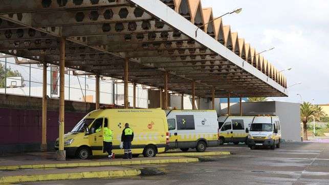 Ambulancias del SUC (Foto TA)